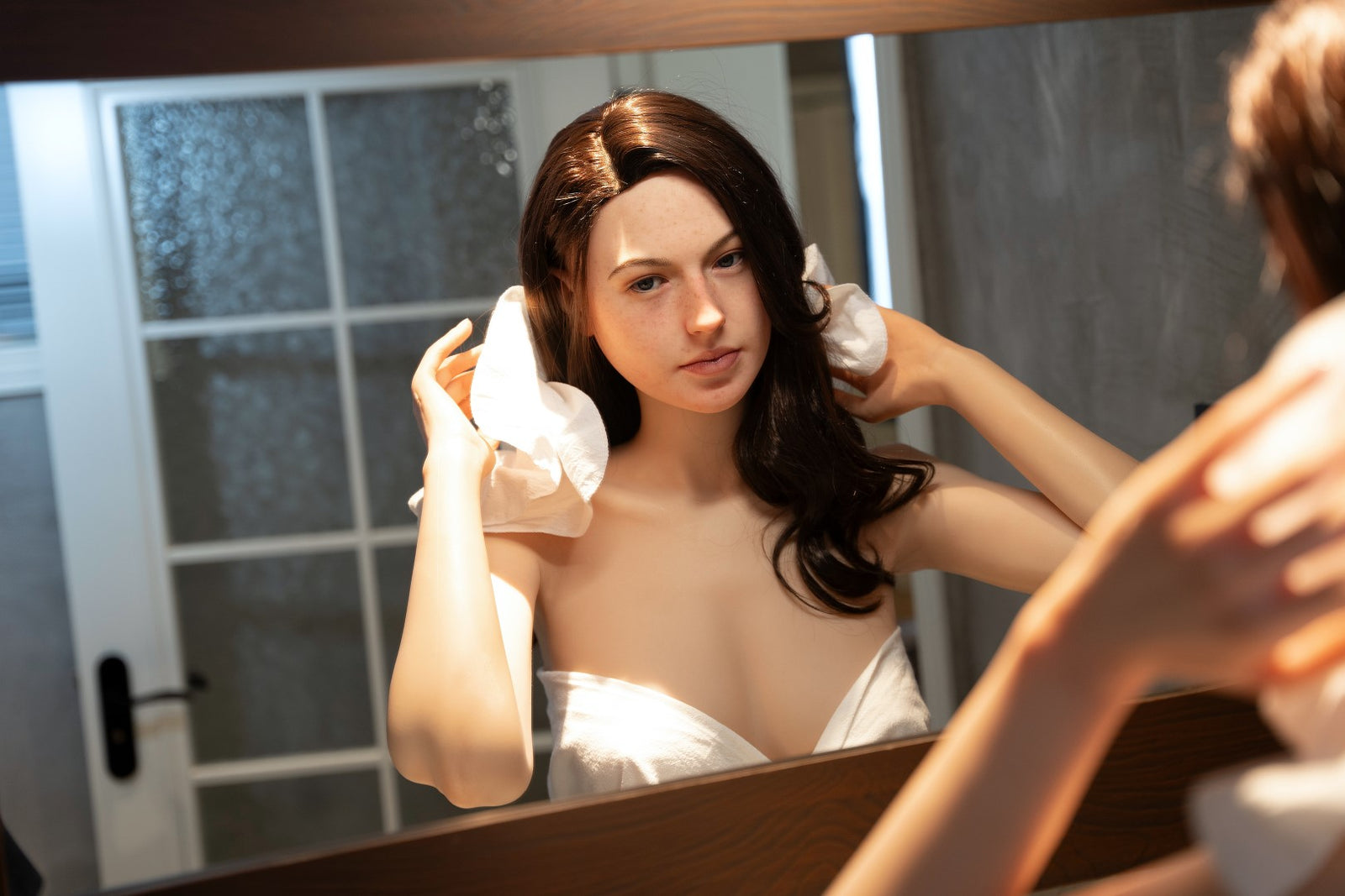 Evelina sexdukke (Zelex 175 cm E-cup GE98-1 silikone)