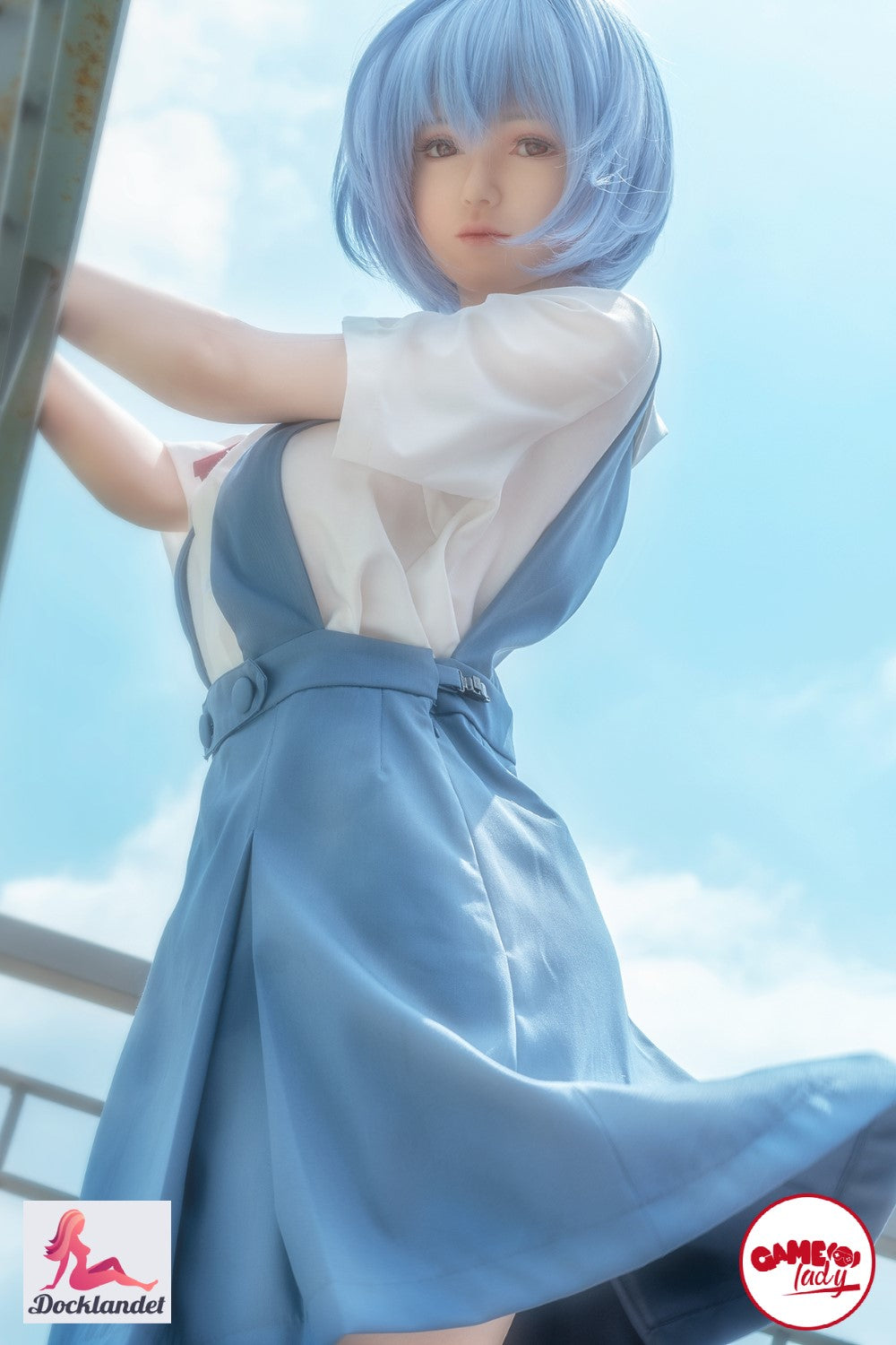 Rei sexdukke (Game Lady 156 cm D-cup Anime nr.03 silikone)