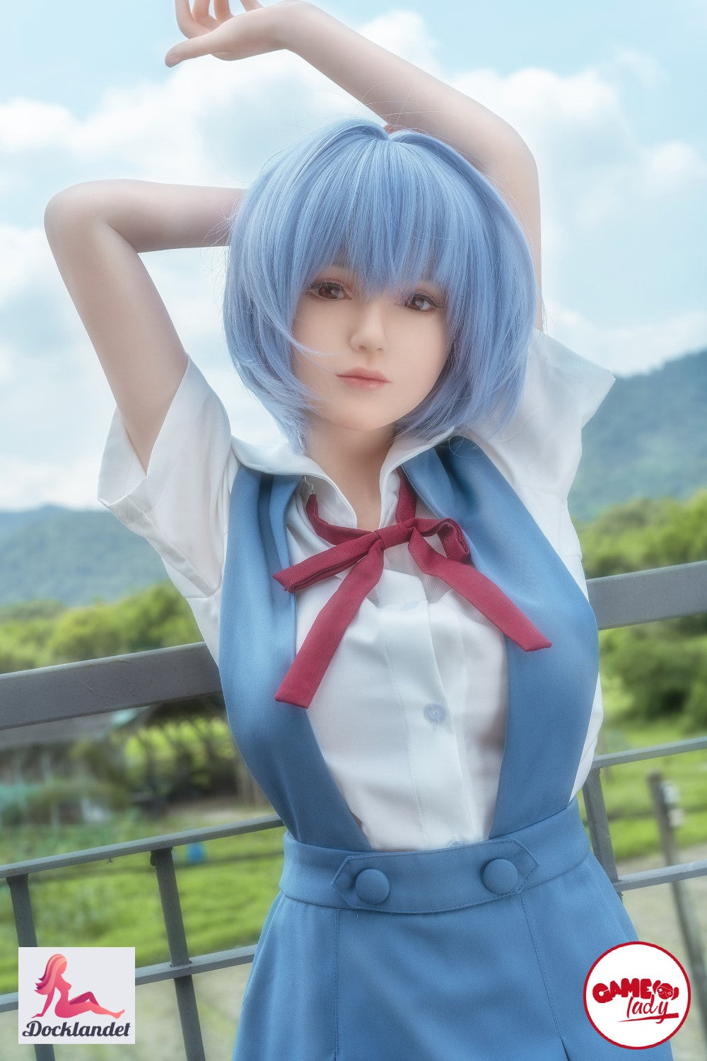 Rei sexdukke (Game Lady 156 cm d-cup Anime nr. 03 silikone)