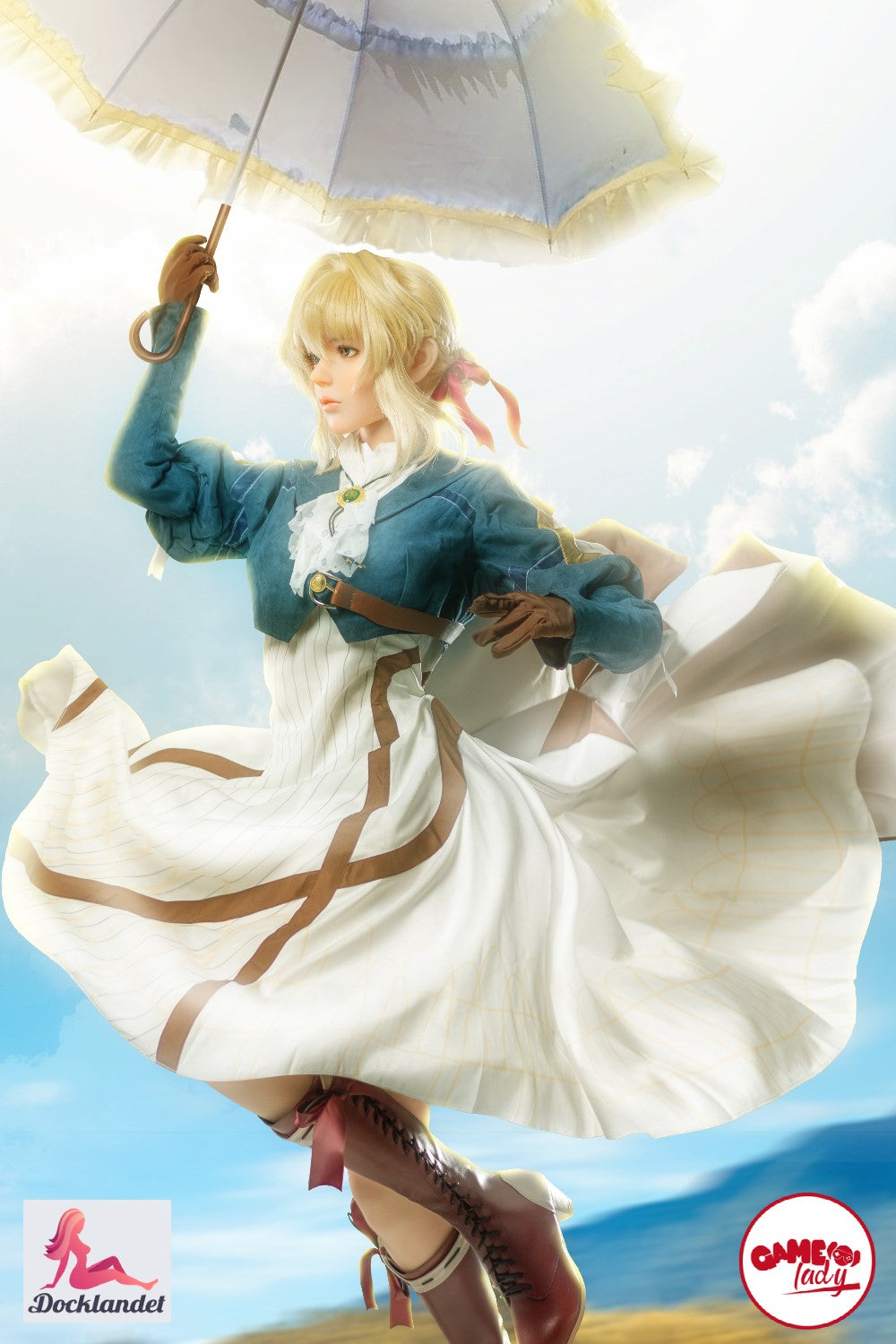 Violet sexdukke (Game Lady 156 cm d-cup Anime nr. 12 silikone)