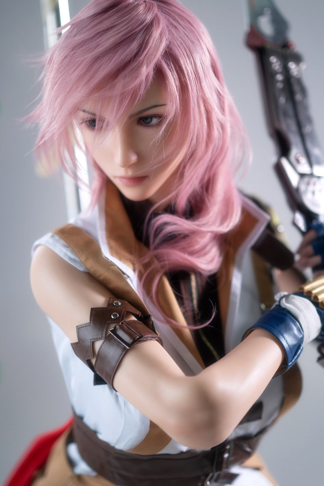 Lightning sexdukke (Game Lady 171 cm G-cup nr. 19 silikone)