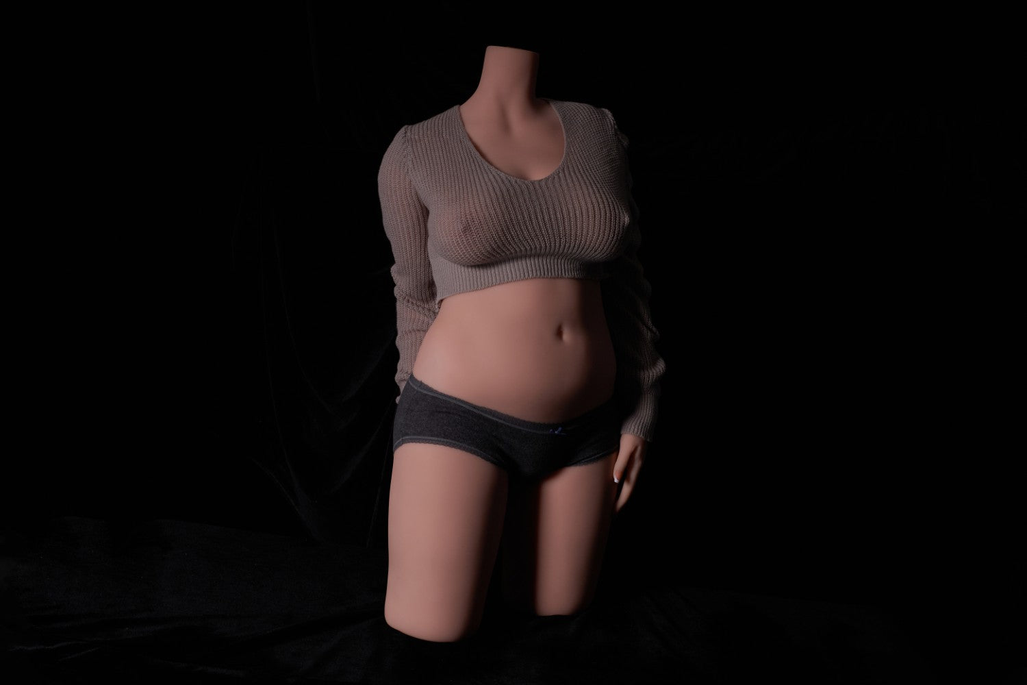 Bølget torso sexdukke (Climax Doll Classic 88 cm F-cup TPE)