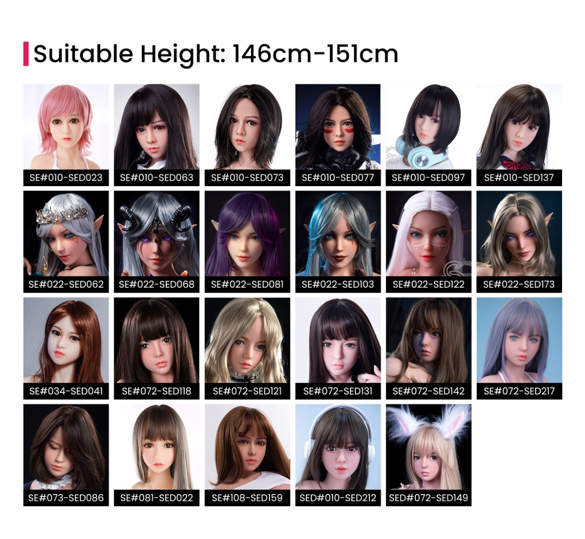 Ekstra hoved (SE-Doll TPE original)