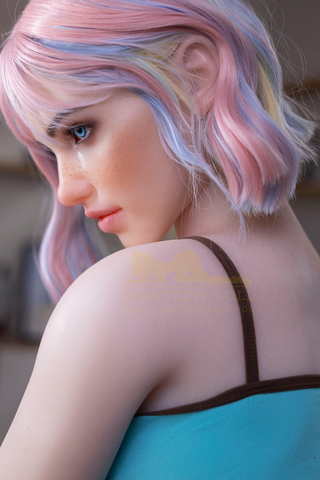 Heidi sexdukke (Irontech Doll 162cm a-cup S46 TPE+silikone)