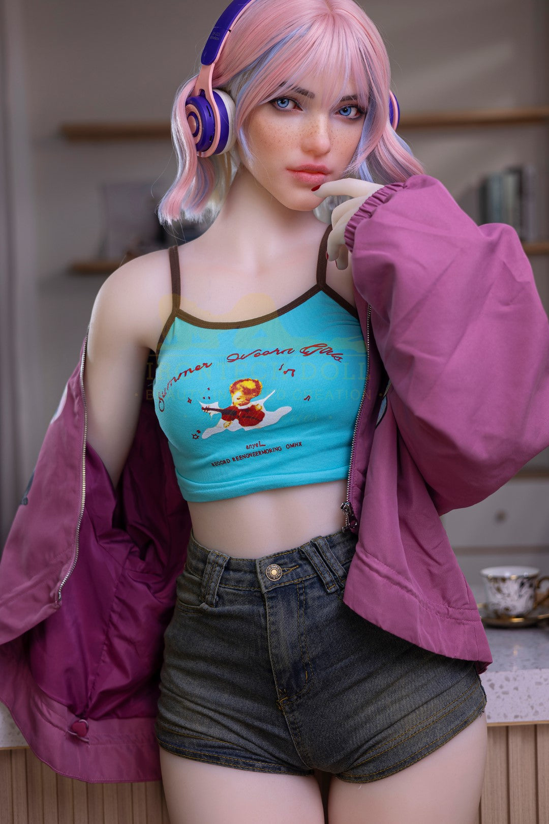 Heidi sexdukke (Irontech Doll 162cm a-cup S46 TPE+silikone)