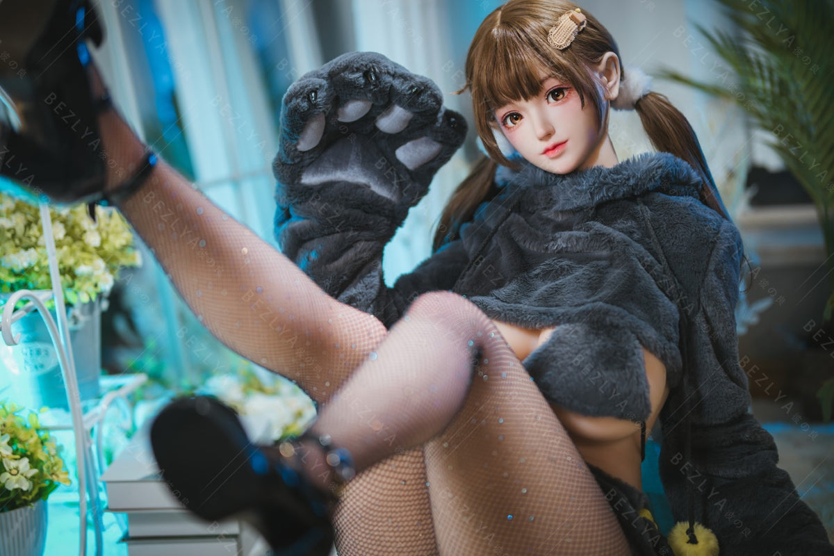 Paeonia sexdukke (Bezlya Doll 155 cm F-cup 2.0 TPE+silikone)