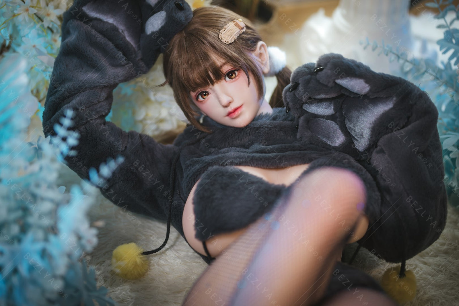 Paeonia sexdukke (Bezlya Doll 155 cm F-cup 2.0 TPE+silikone)