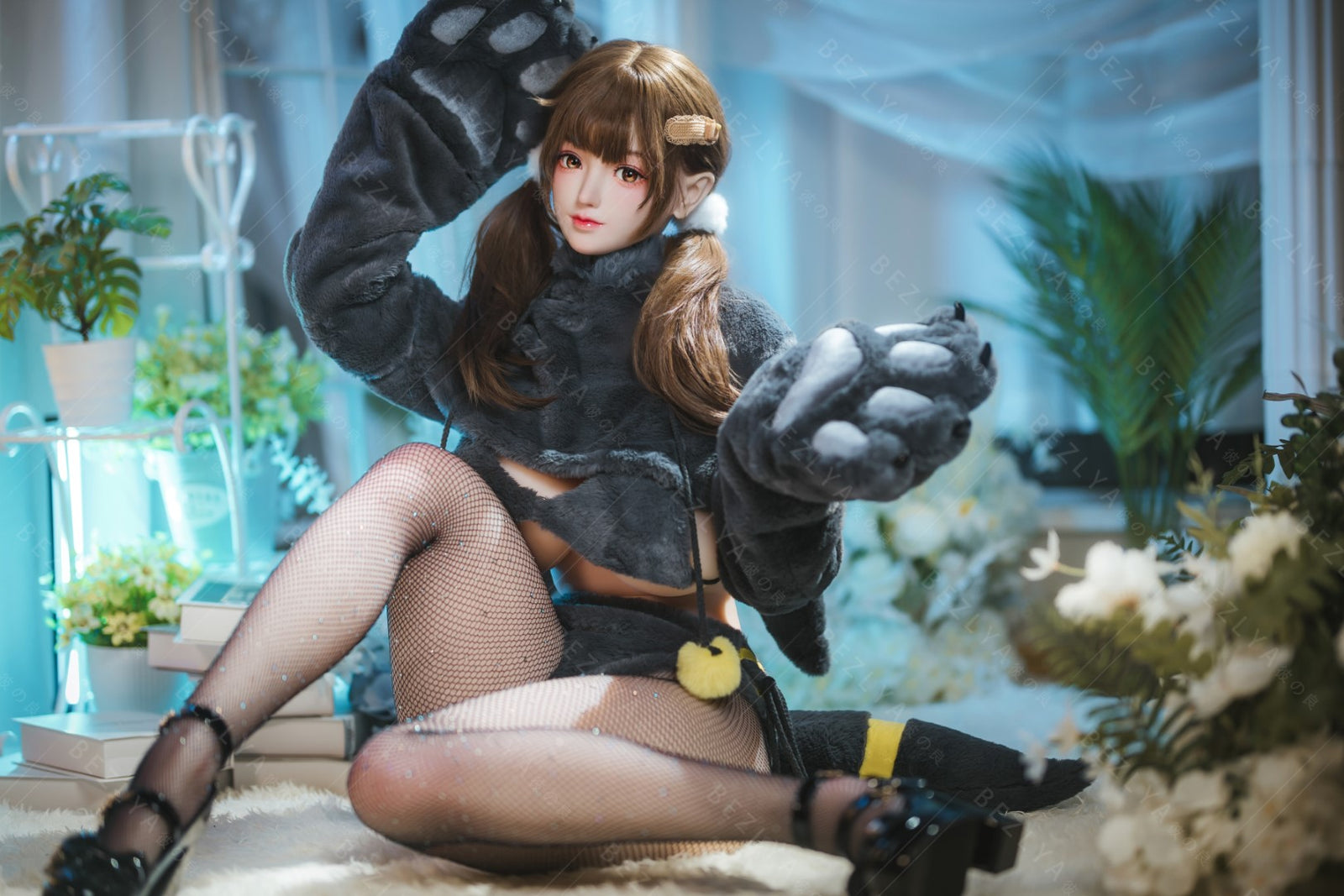 Paeonia sexdukke (Bezlya Doll 155 cm F-cup 2.0 TPE+silikone)