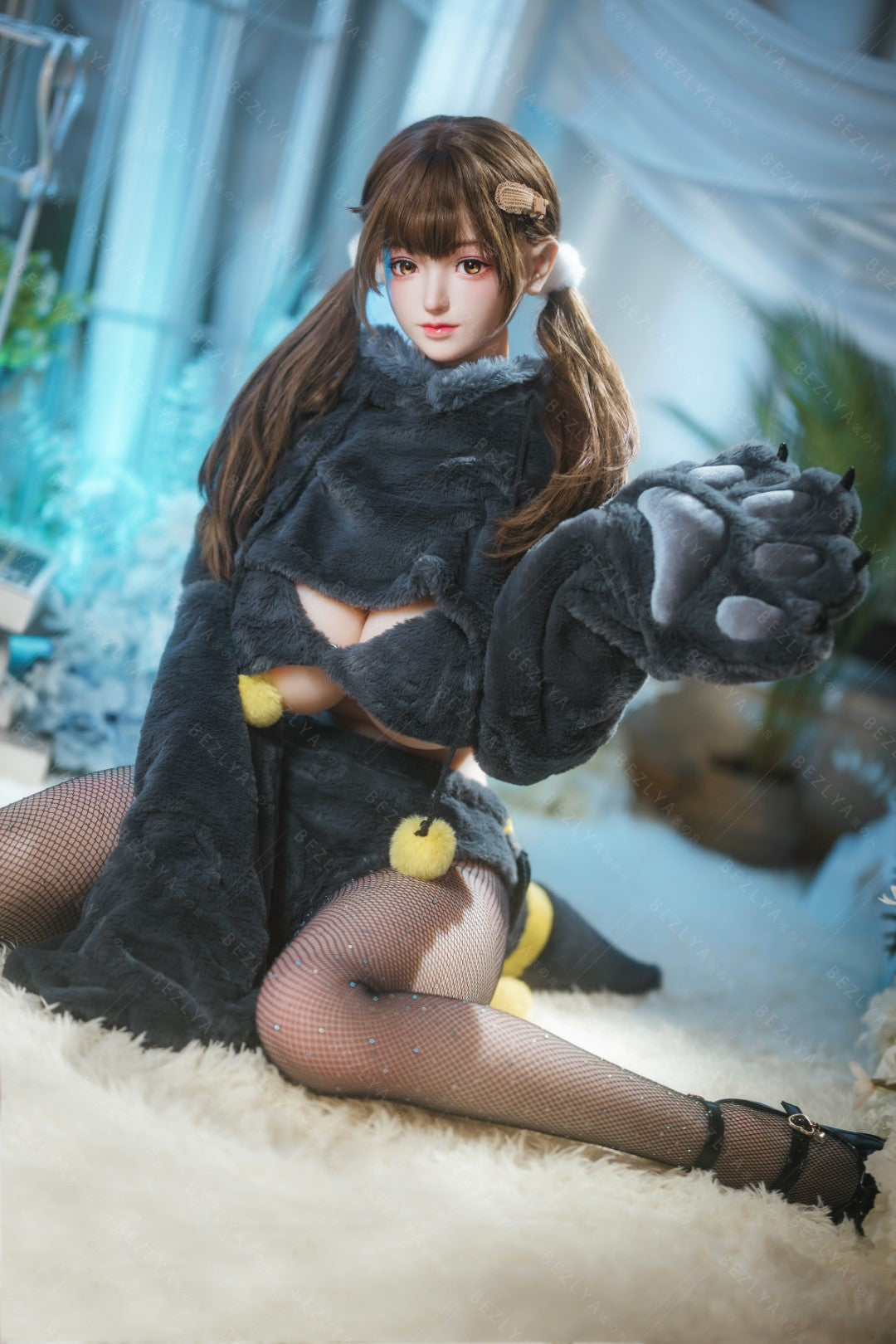 Paeonia sexdukke (Bezlya Doll 155 cm F-cup 2.0 TPE+silikone)