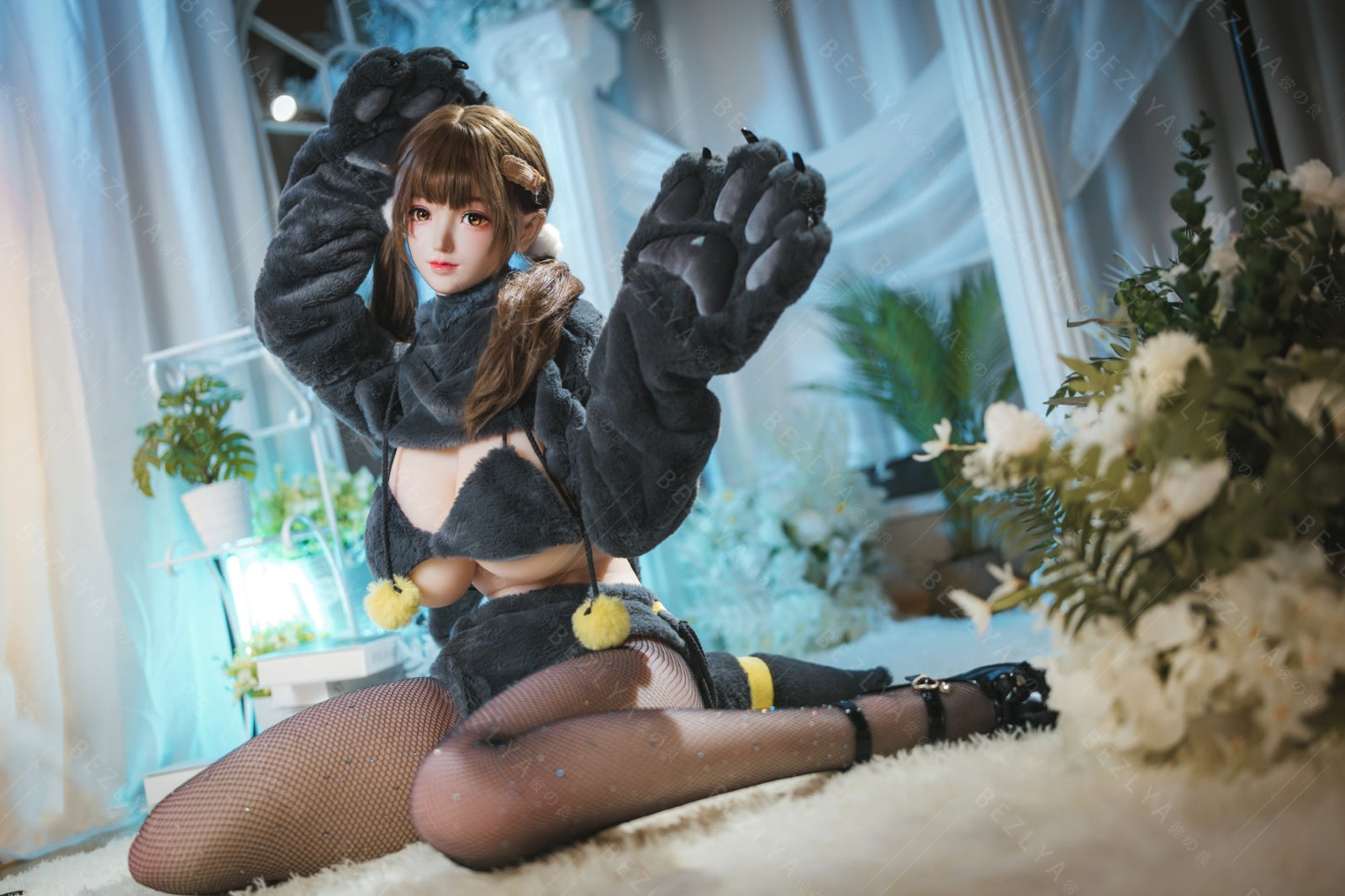 Paeonia sexdukke (Bezlya Doll 155 cm F-cup 2.0 TPE+silikone)