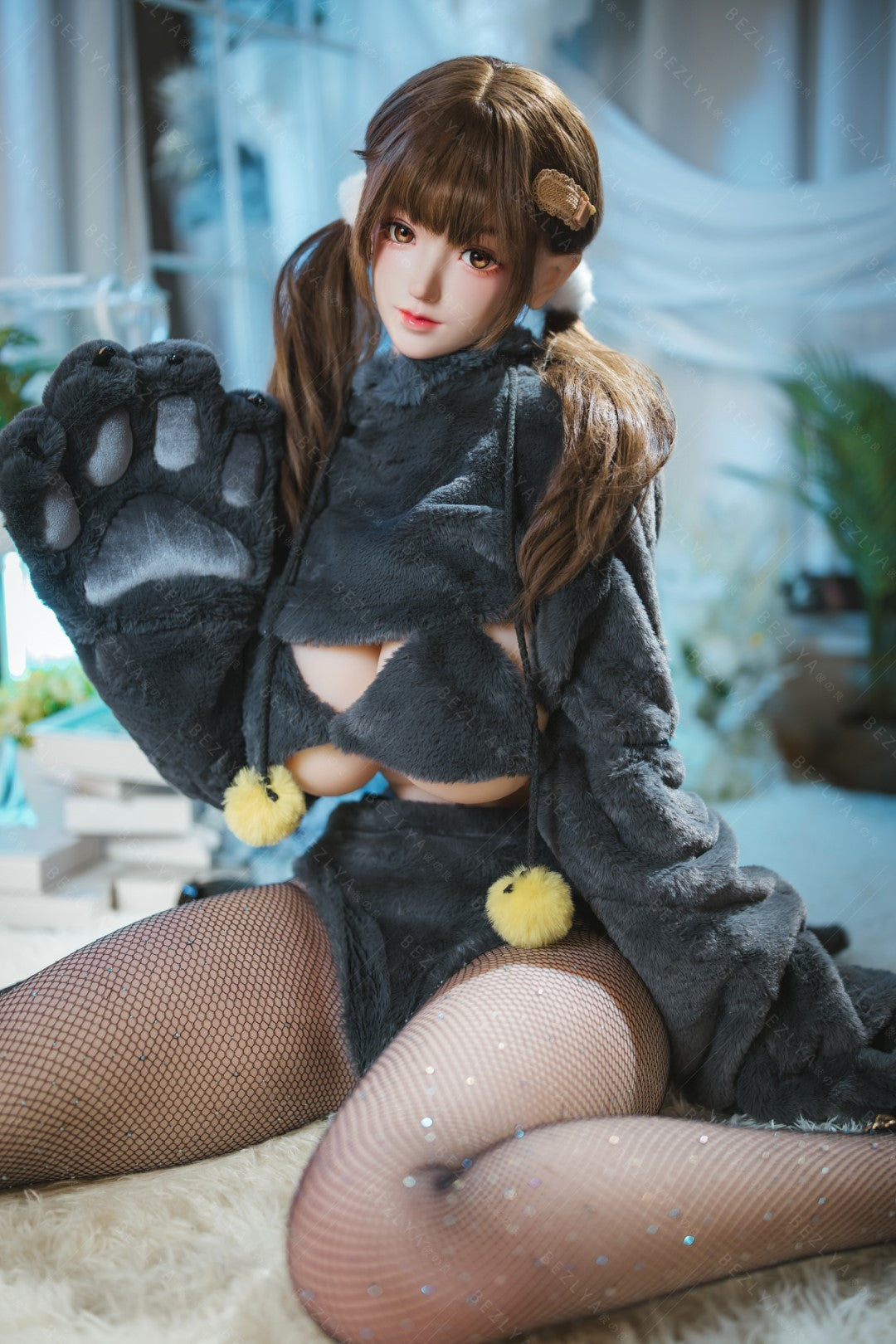 Paeonia sexdukke (Bezlya Doll 155 cm F-cup 2.0 TPE+silikone)