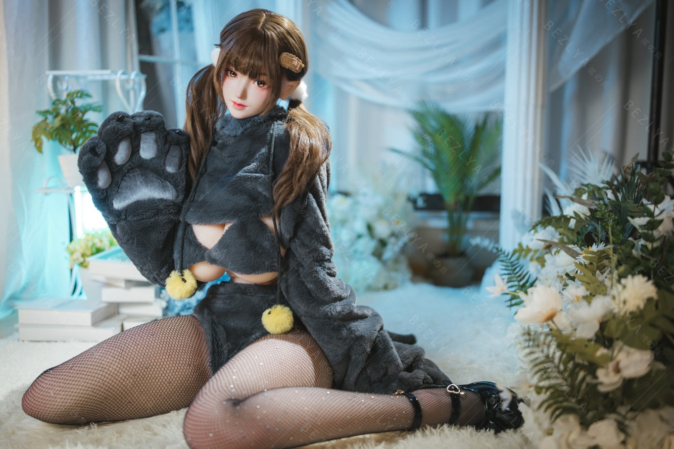 Paeonia sexdukke (Bezlya Doll 155 cm F-cup 2.0 TPE+silikone)