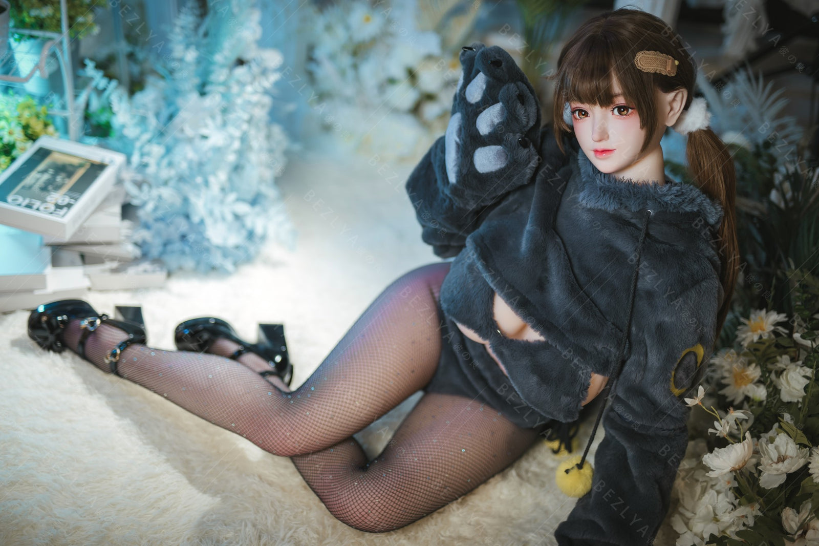 Paeonia sexdukke (Bezlya Doll 155 cm F-cup 2.0 TPE+silikone)