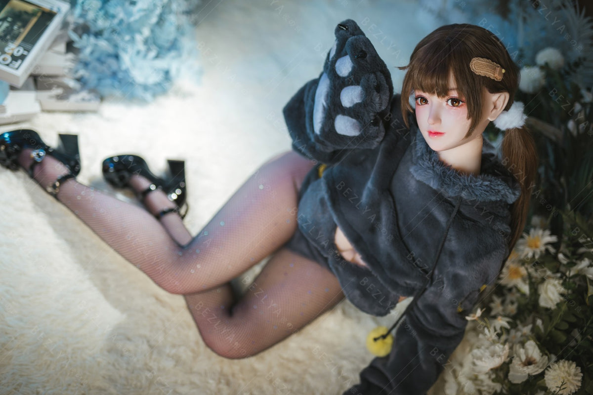 Paeonia sexdukke (Bezlya Doll 155 cm F-cup 2.0 TPE+silikone)