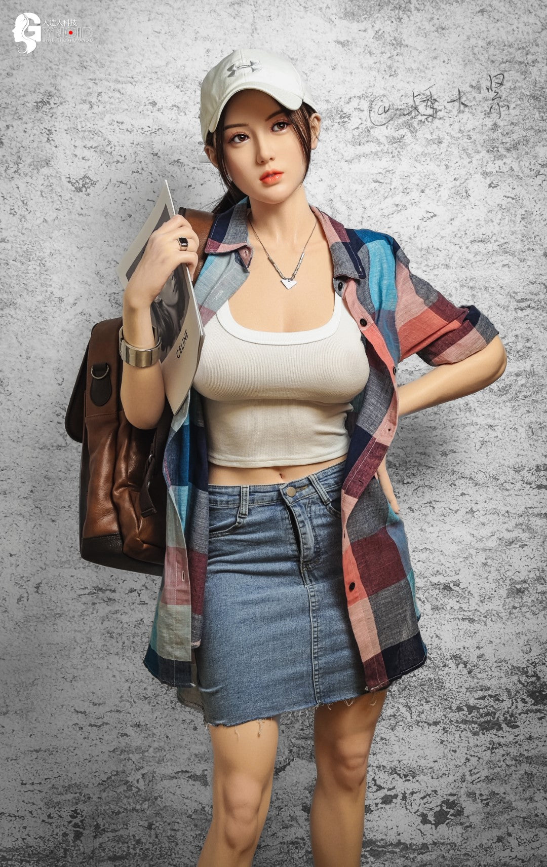 sexdukke Leyla Model 19R Deluxe (Gynoid Doll 168 cm F-cup silikone)