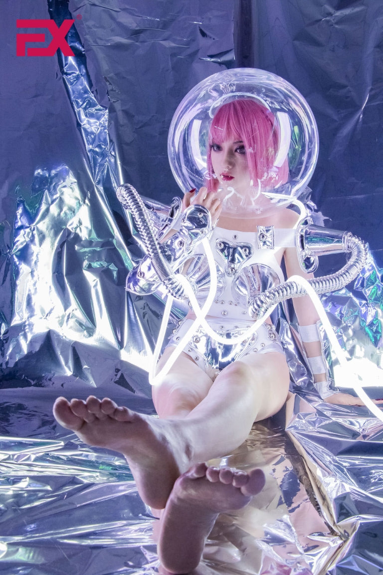 Jie CyberPunk sexdukke (EXDoll 166 cm B-cup #Exclone silikone)