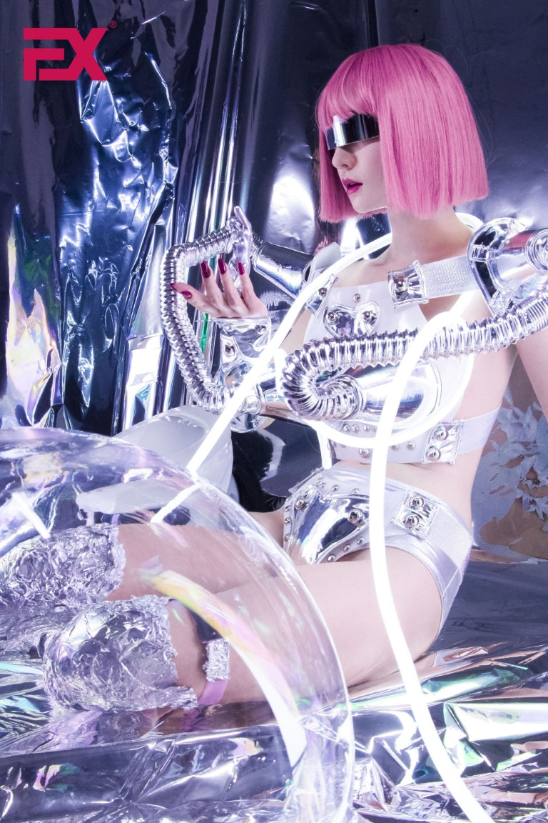 Jie CyberPunk sexdukke (EXDoll 166 cm B-cup #Exclone silikone)