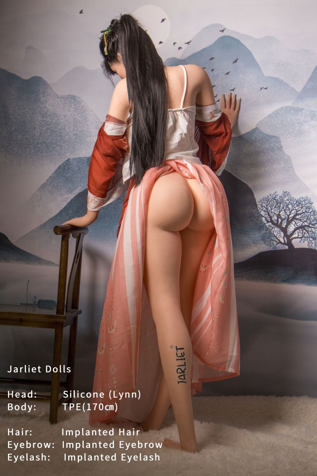 Lynn sexdukke (Jarliet 170 cm H-cup TPE+silikone)