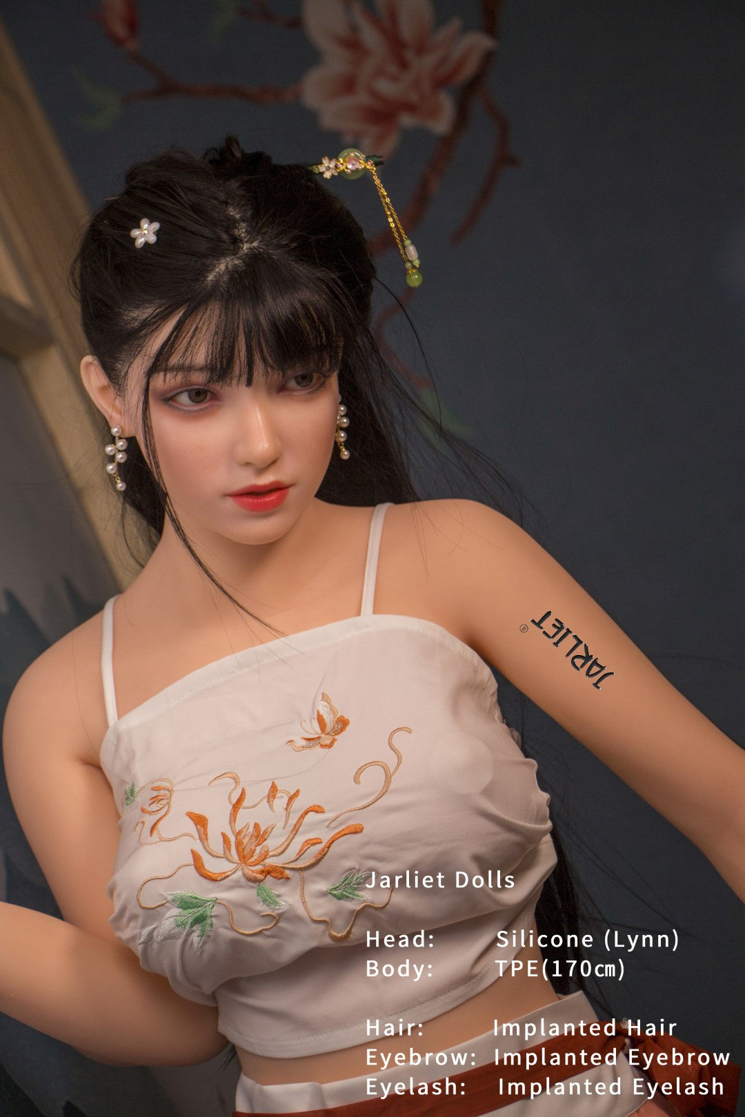 Lynn sexdukke (Jarliet 170 cm H-cup TPE+silikone)
