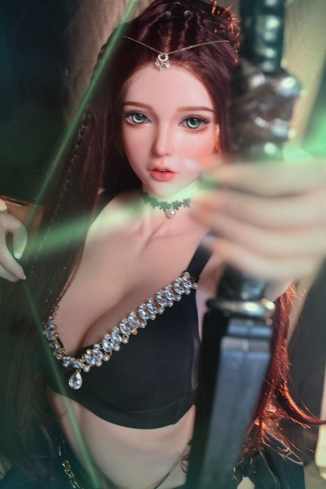Inoue Miu sexdukke (Elsa Babe 150 cm HB046 silikone)