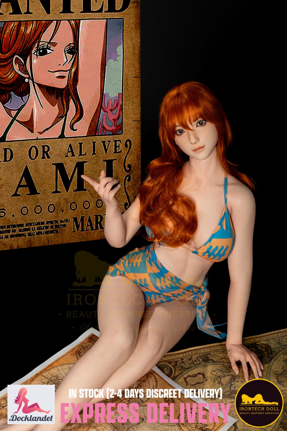 Nami sexdukke (Irontech Doll 166 cm c-cup S32 silikone) EXPRESS