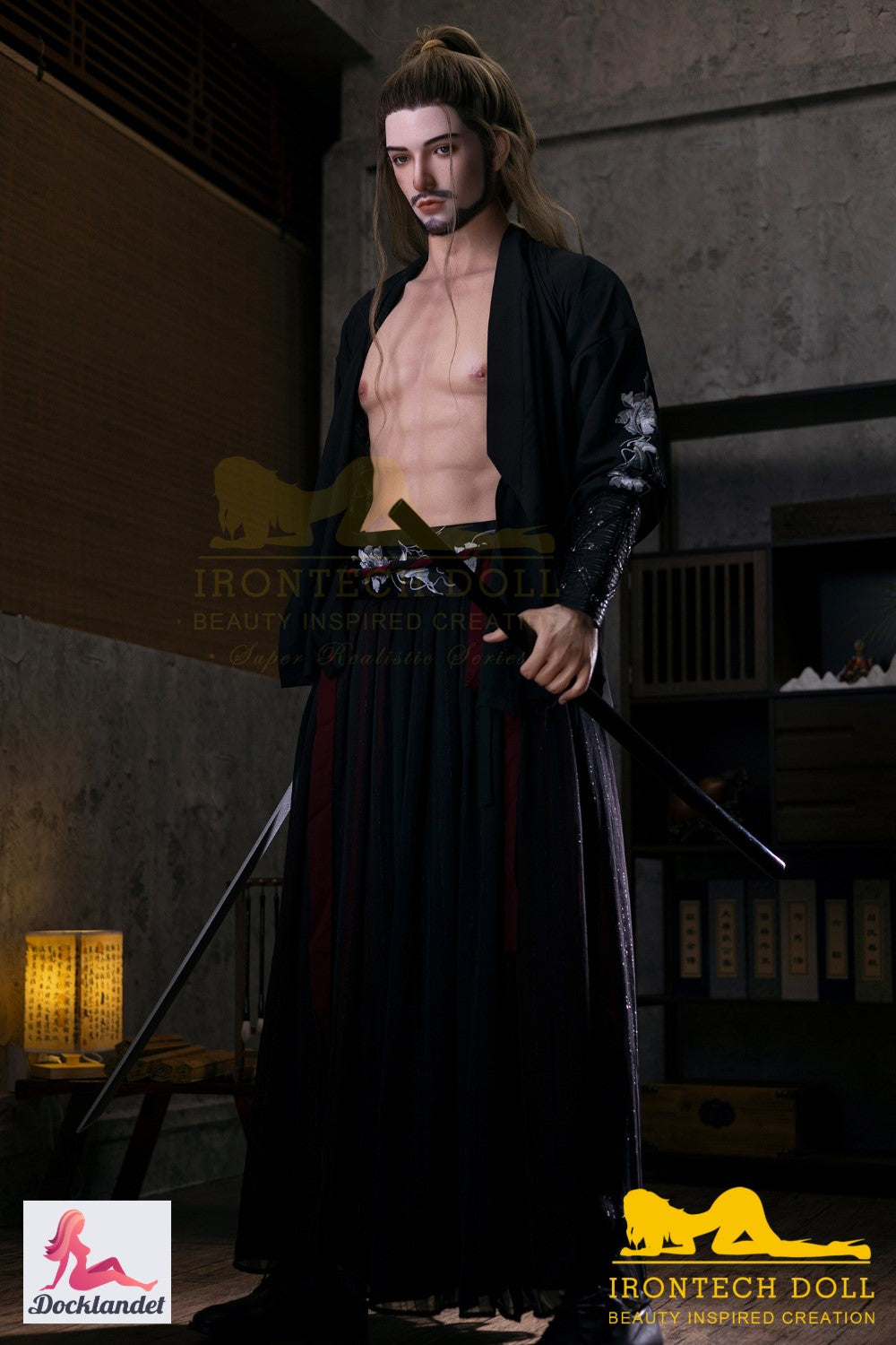 John Male sexdukke (Irontech Doll 176 cm M10 silikone)