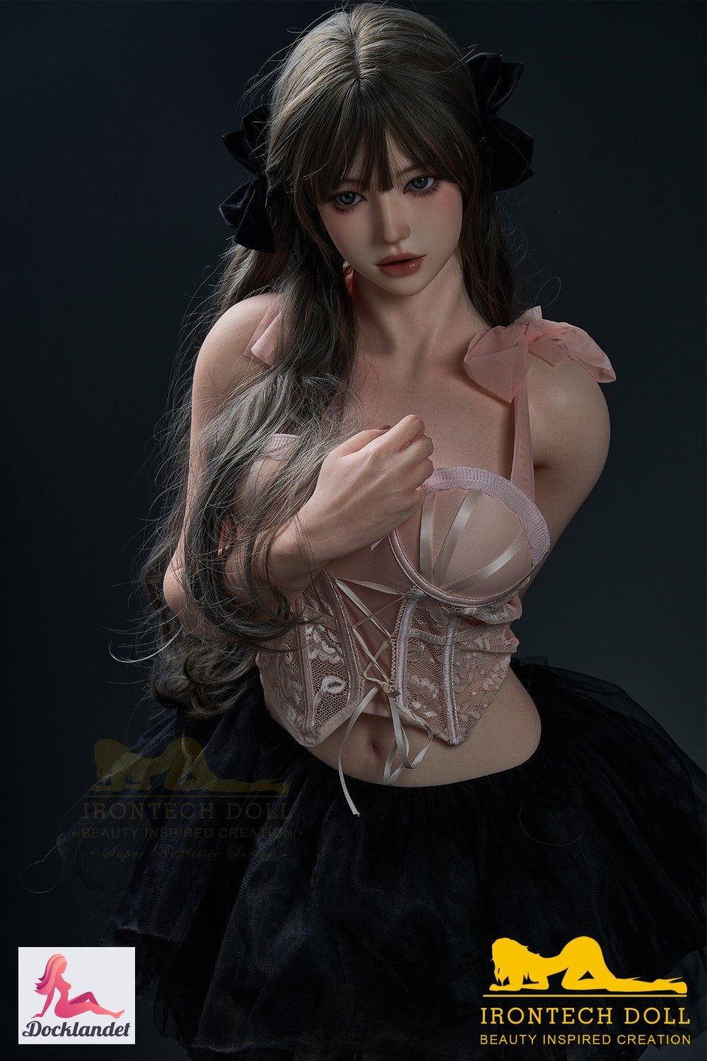 Evie Sexdocka (Irontech Doll 159cm D-kupa T4-1 Silikon)