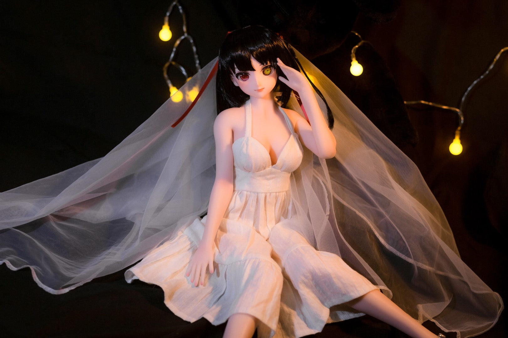 Kurumi sexdukke (Climax Doll Mini 60 cm b-cup silikone)