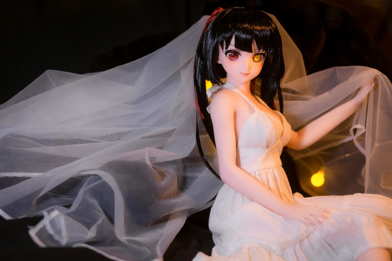 Kurumi sexdukke (Climax Doll Mini 60 cm b-cup silikone)