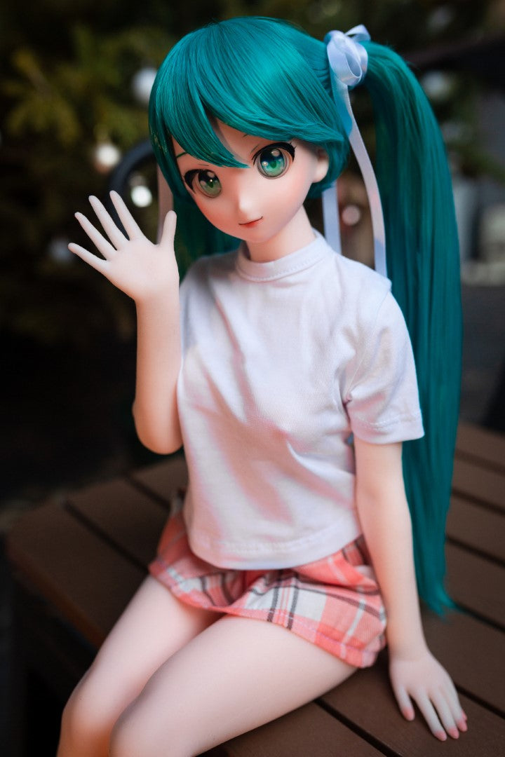 Miku sexdukke (Climax Doll Mini 60 cm b-cup silikone)
