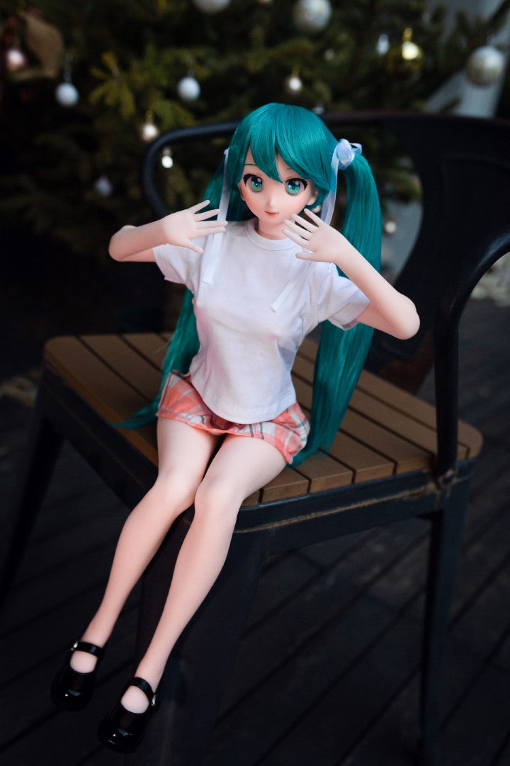 Miku sexdukke (Climax Doll Mini 60 cm b-cup silikone)