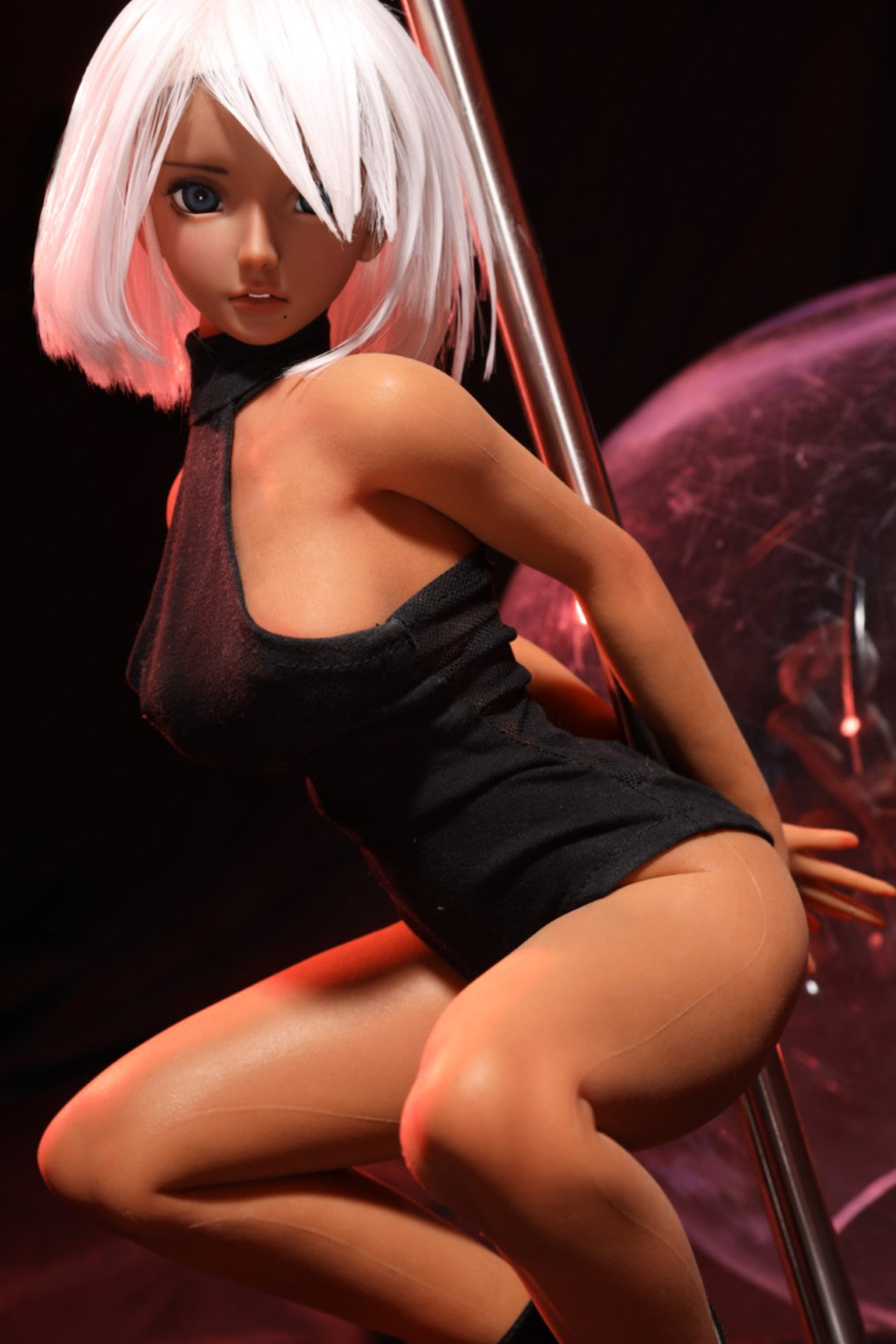 Shirley sexdukke (Climax Doll Mini 60 cm c-cup silikone)