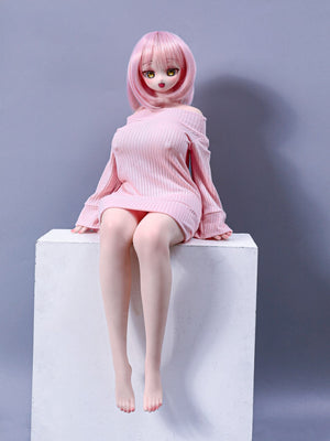 Azami sexdukke (Climax Doll Mini 60 cm g-cup silikone)