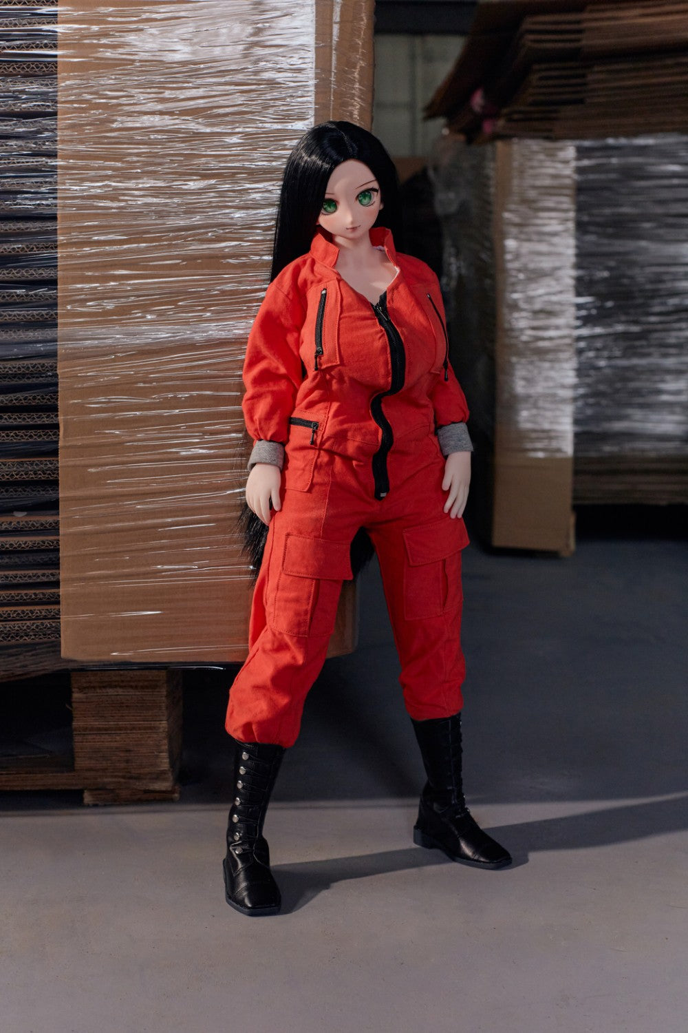 Rina sexdukke (Climax Doll Mini 60 cm G-cup silikone)