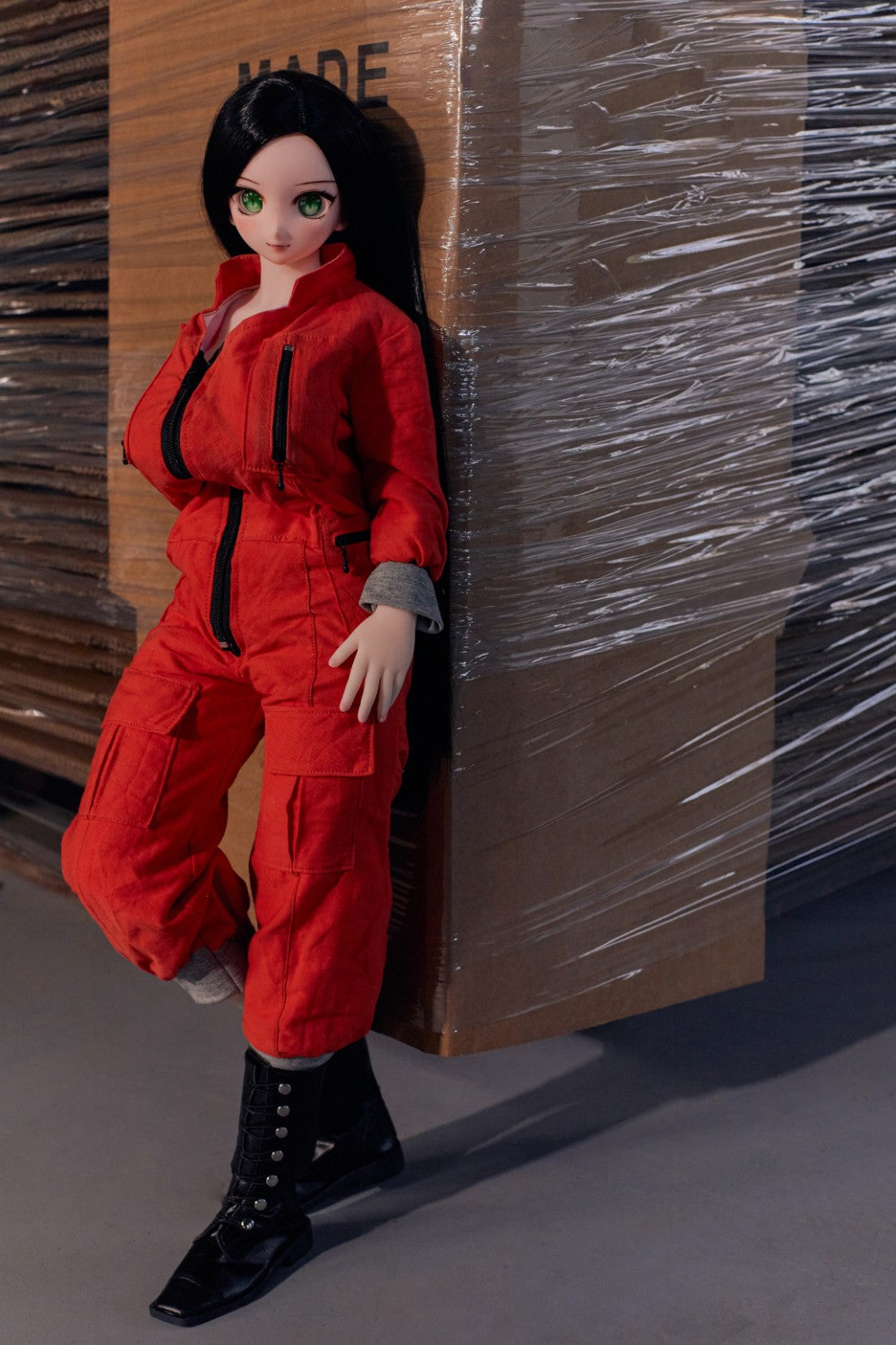 Rina sexdukke (Climax Doll Mini 60 cm G-cup silikone)