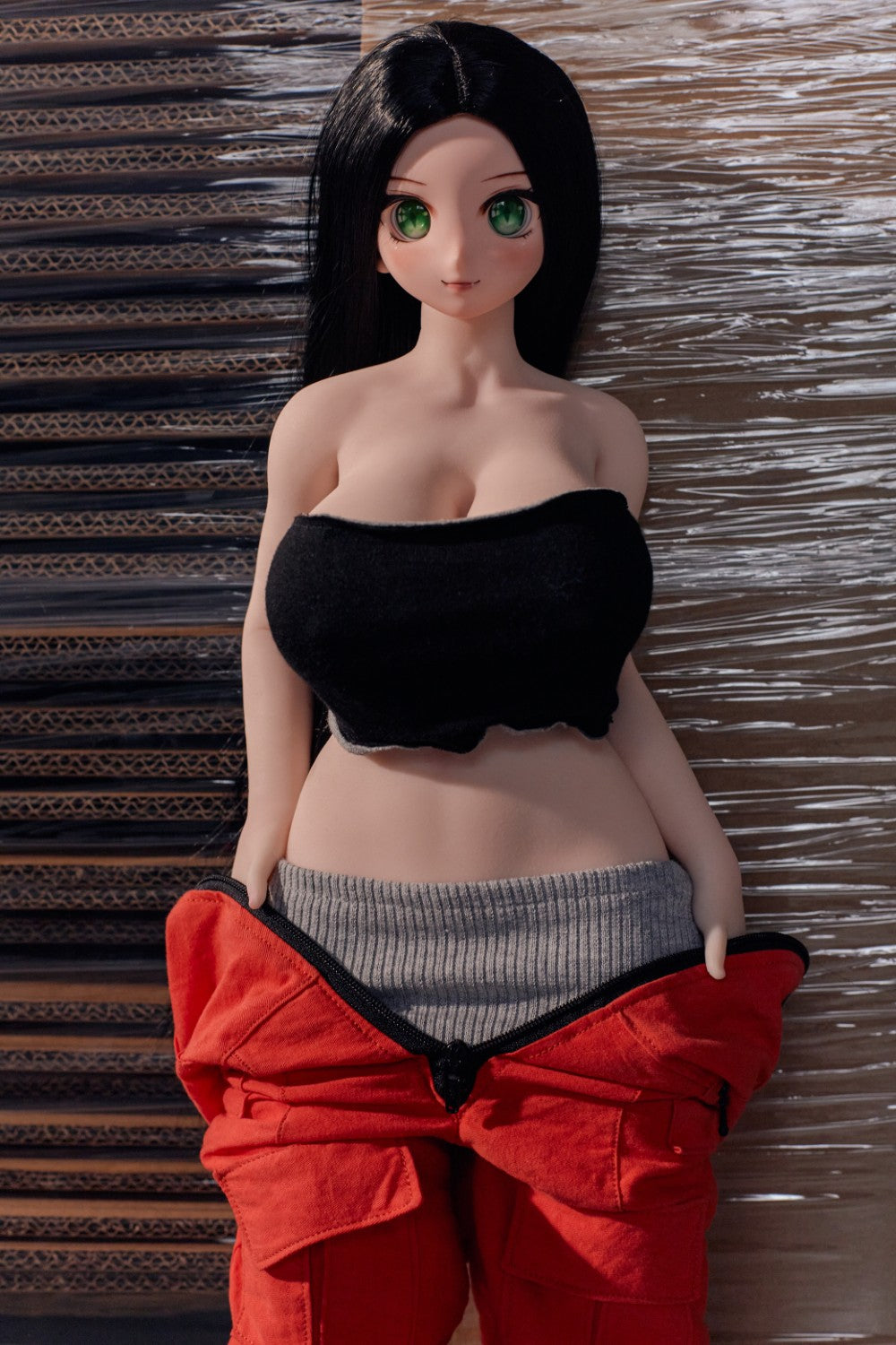 Rina sexdukke (Climax Doll Mini 60 cm G-cup silikone)