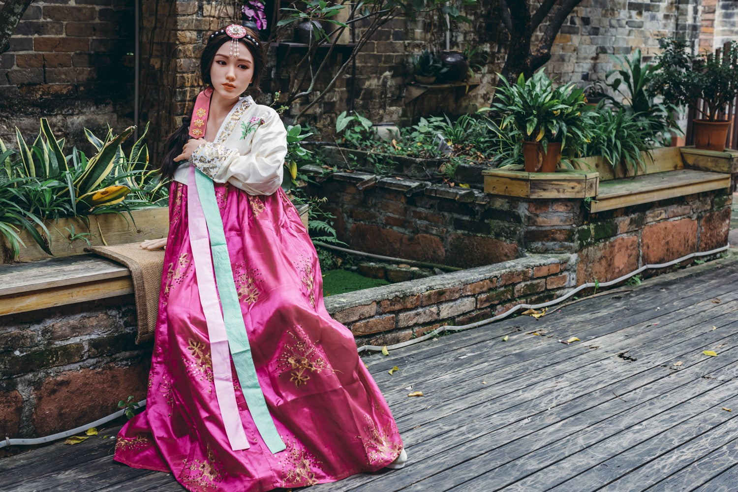 Jin sexdukke (Starpery 163 cm G-cup TPE+silikone)