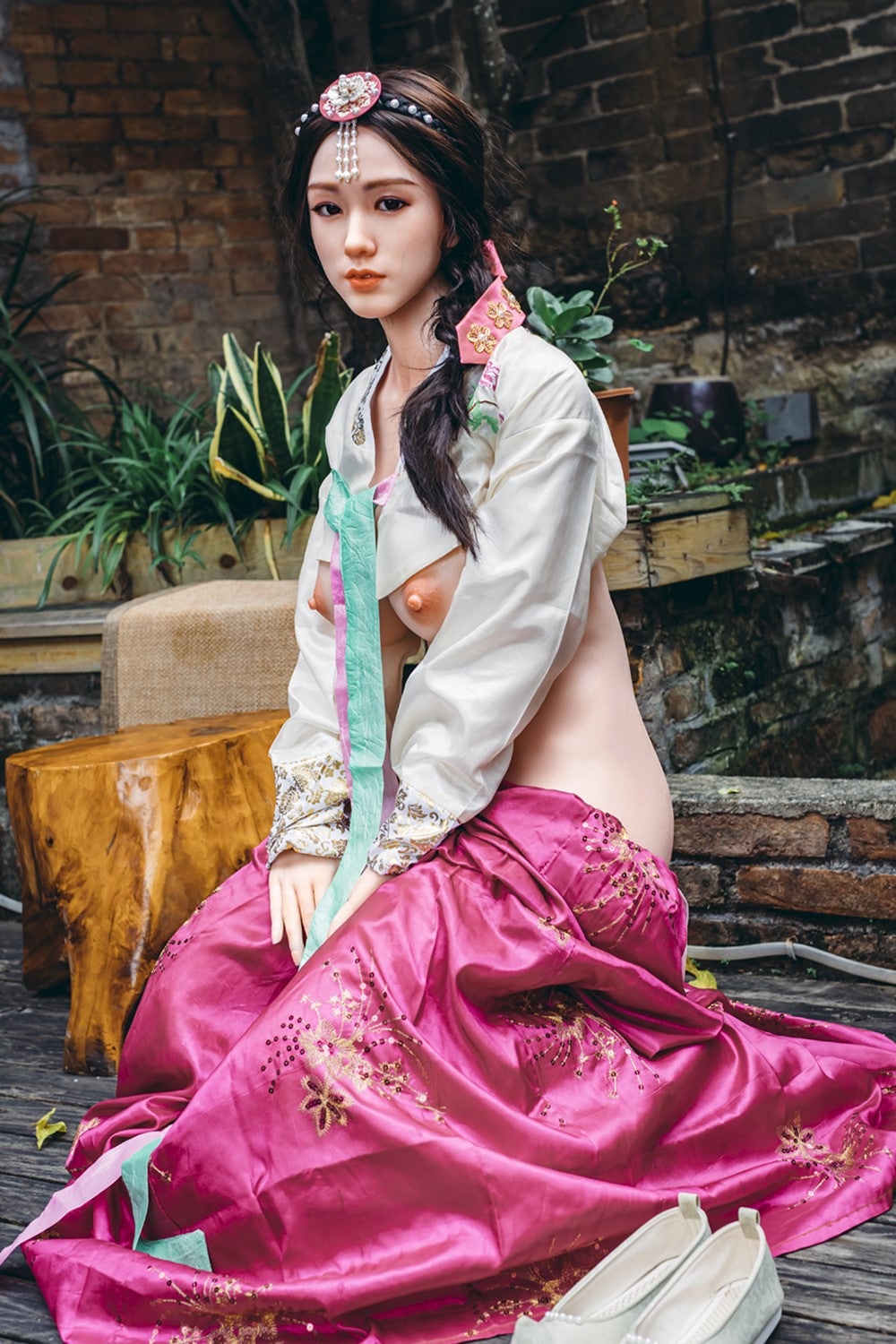 Jin sexdukke (Starpery 163 cm G-cup TPE+silikone)