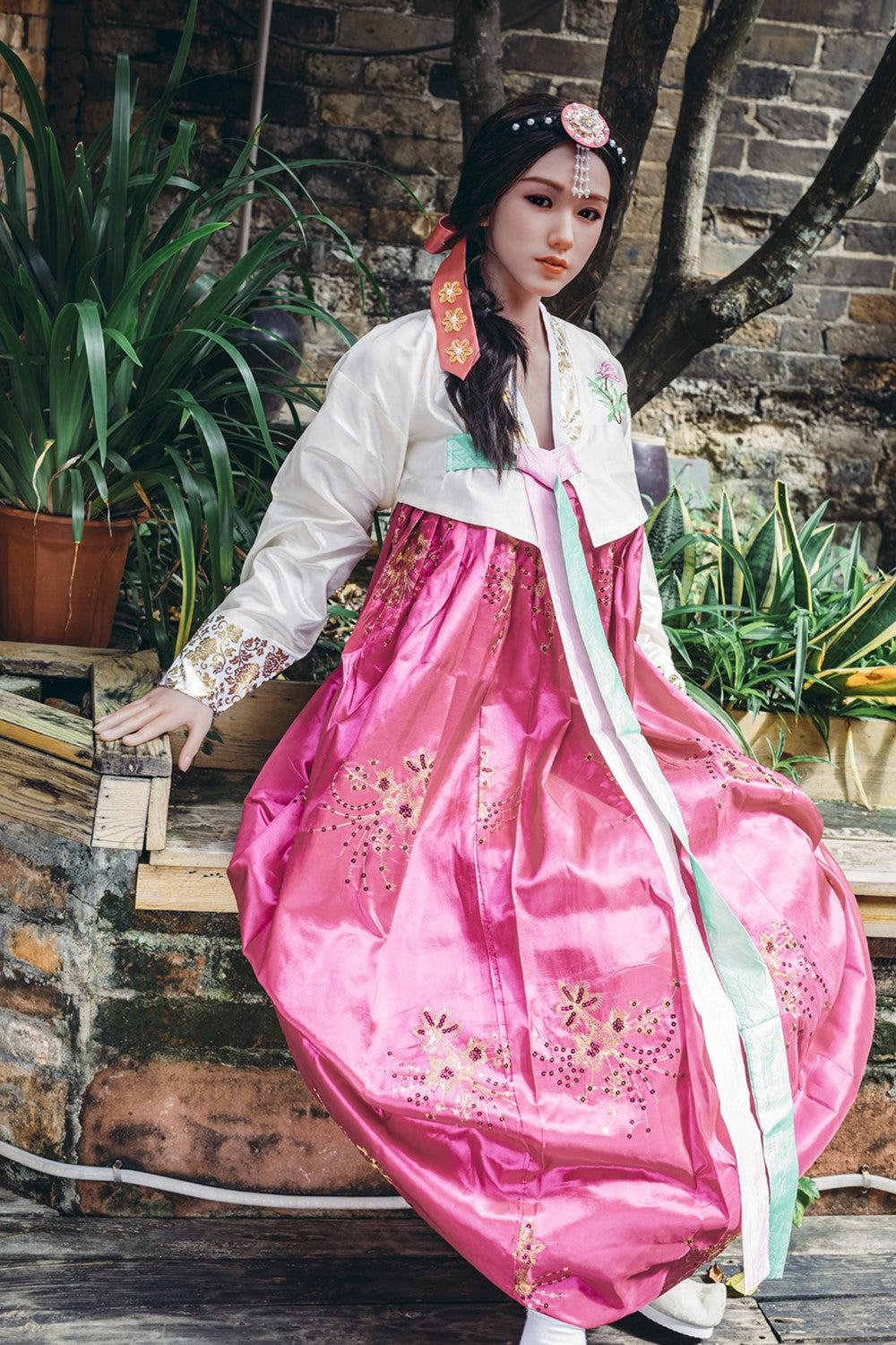 Jin sexdukke (Starpery 163 cm G-cup TPE+silikone)