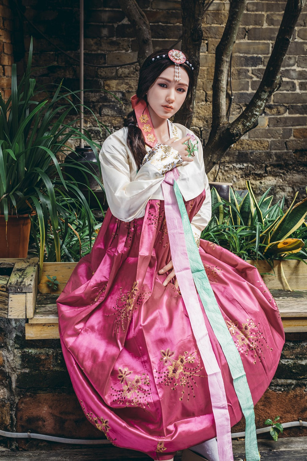 Jin sexdukke (Starpery 163 cm G-cup TPE+silikone)