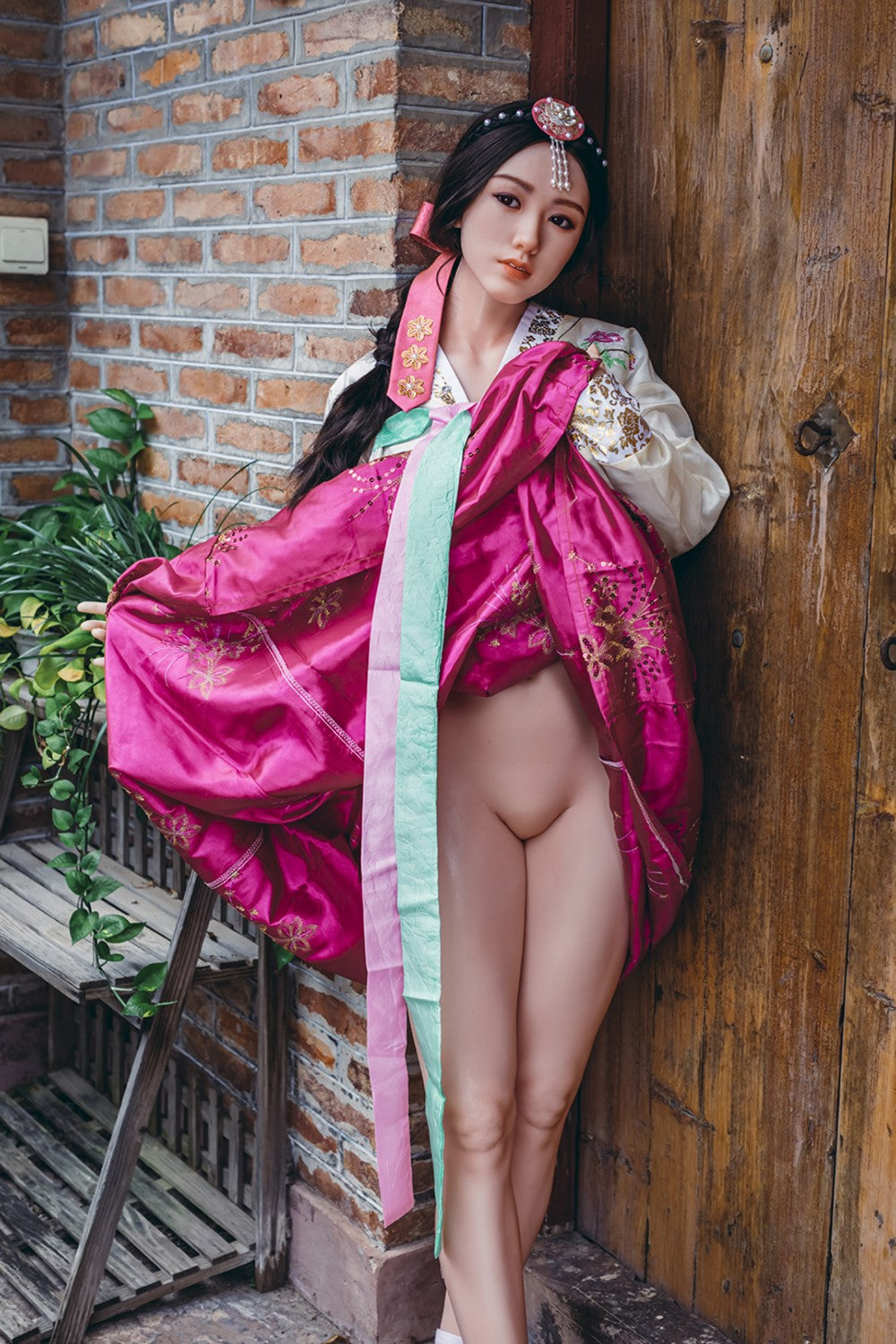 Jin sexdukke (Starpery 163 cm G-cup TPE+silikone)