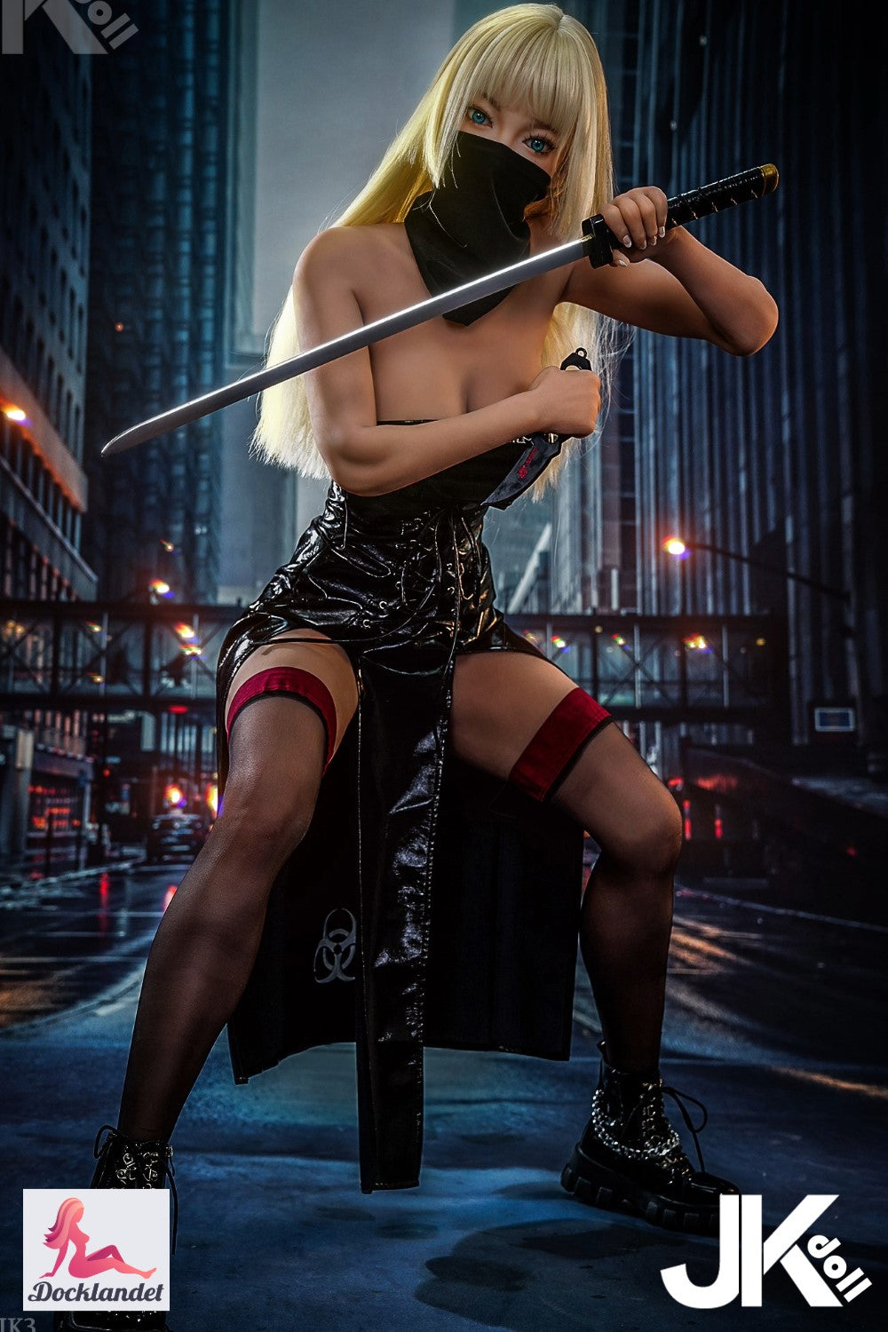 Ninja sexdukke (JK-Doll 160 cm d-cup JK3 TPE)