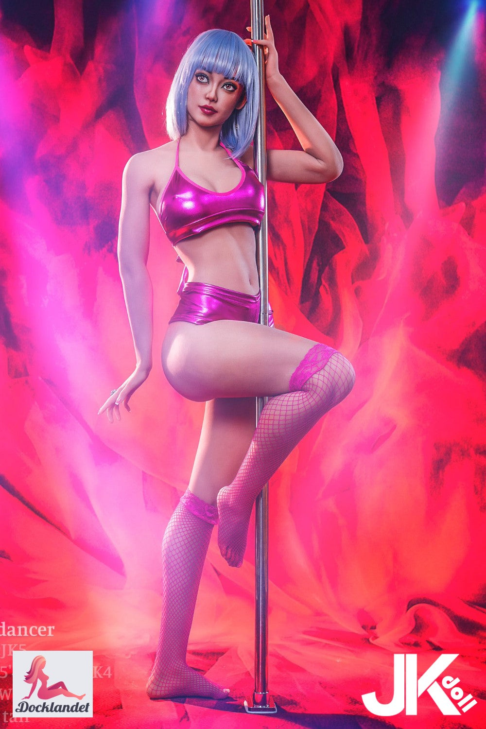 Poledanser sexdukke (JK-Doll 165 cm d-cup JK5 TPE)