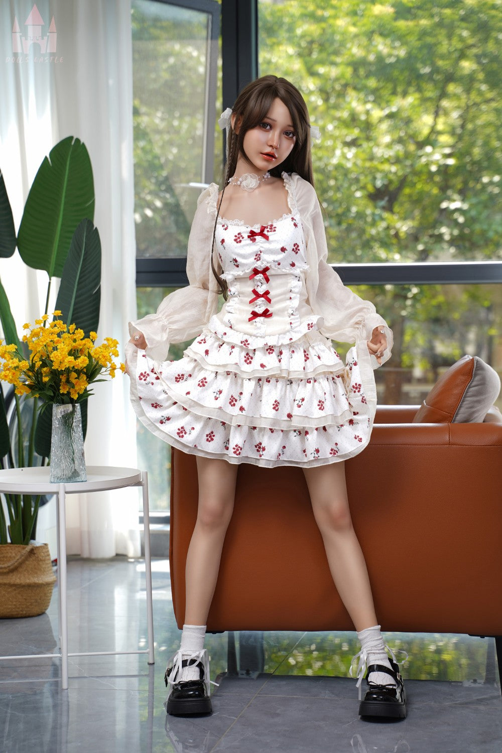 Janice sexdukke (Dolls Castle 158 cm B-cup #S21 silikone)