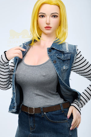 Joline Android 18 Sex Doll (Irontech Doll 159 cm G-Cup S41 silikone)