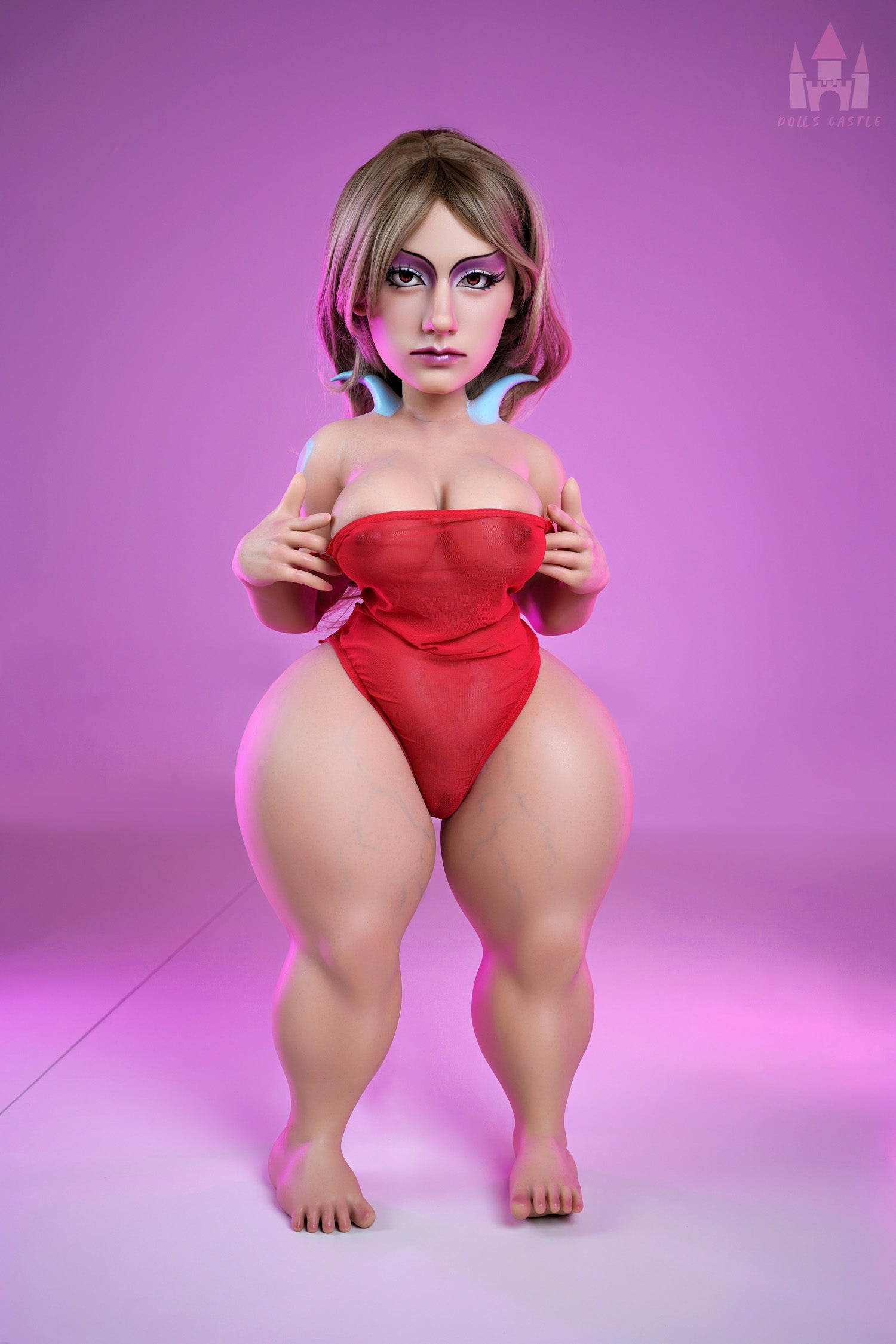 Jovelle sexdukke (Dolls Castle 120 cm e-cup #S14 silikone)