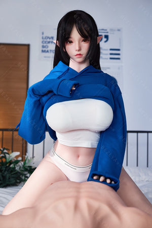 Calla sexdukke (Bezlya Doll 155 cm f-cup 2,0+ TPE+silikone)