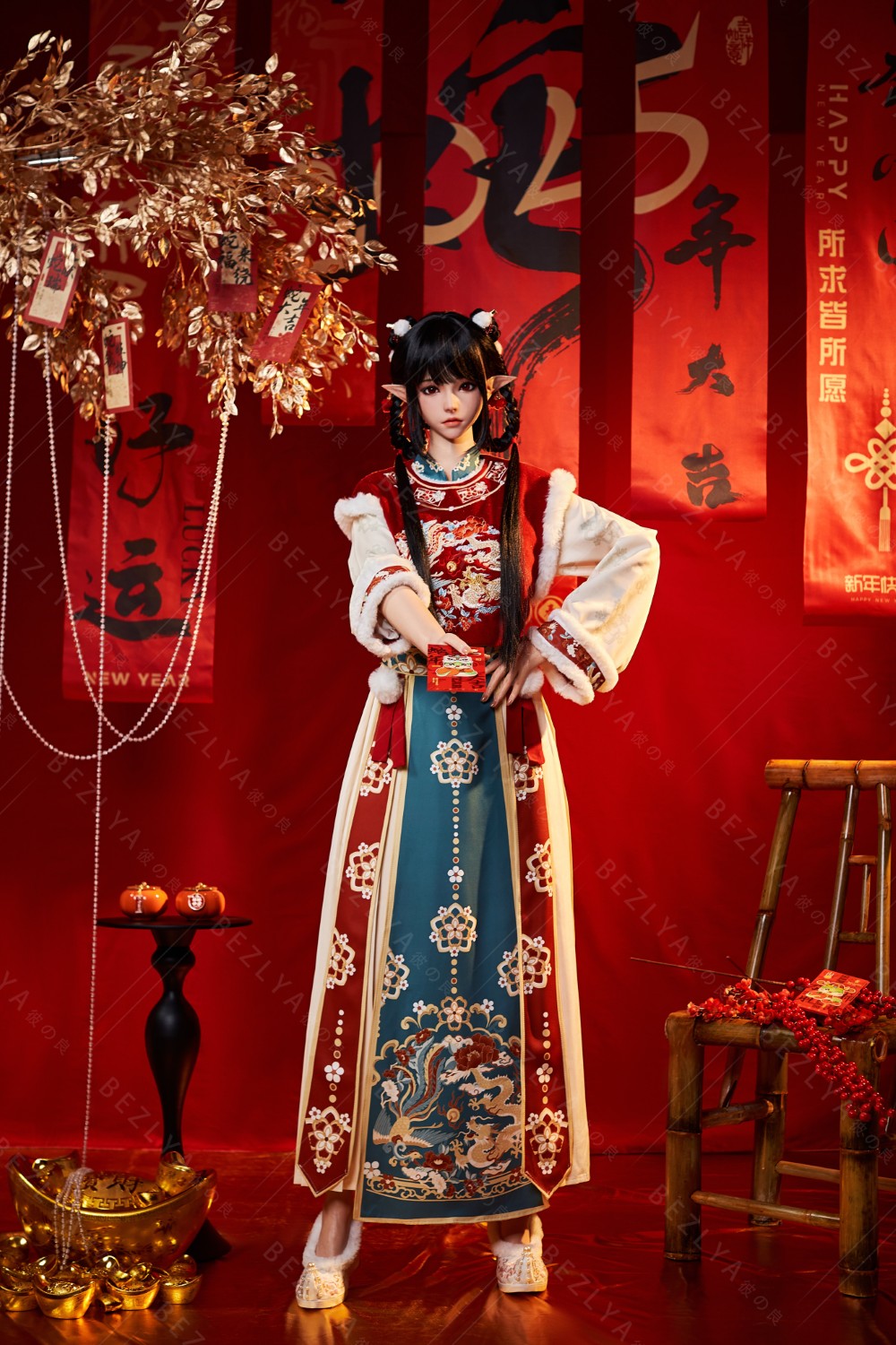 Calla sexdukke (Bezlya Doll 163 cm E-cup 2.2CF silikone)