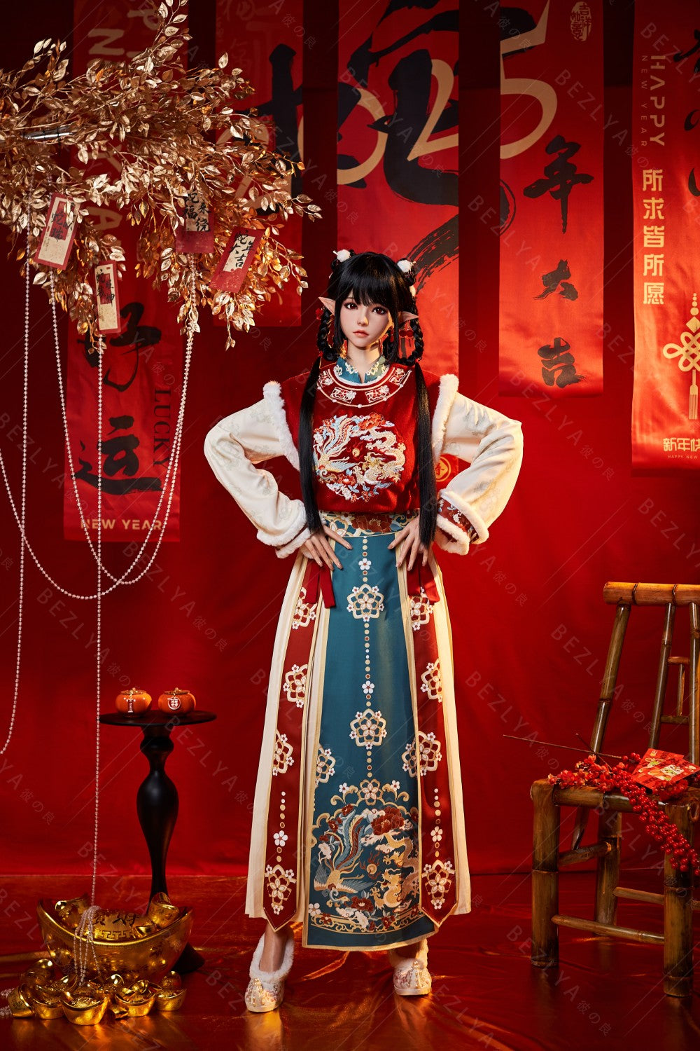 Calla sexdukke (Bezlya Doll 163 cm E-cup 2.2CF silikone)