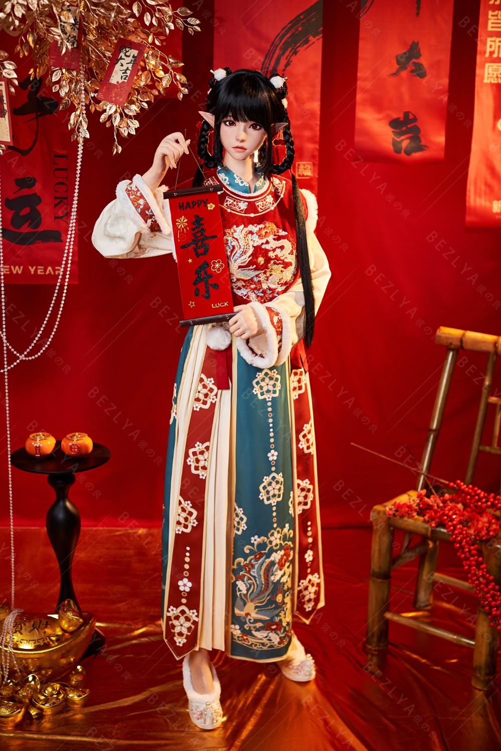 Calla sexdukke (Bezlya Doll 163 cm E-cup 2.2CF silikone)